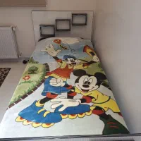 تختخواب یکنفره mdf کارکرده اما تمیز