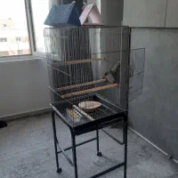 قفس کاسکویی ۱۰۳۳ با پایه و لانه و نشیمن