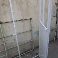 درب آهنی (مناسب سرویس  حمام وانباری)