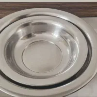 لگن استیل دوسایز