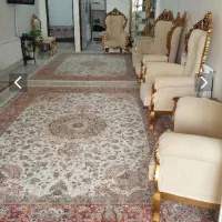 مبلمان استیل سلطنتی به همراه گنجه