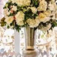 گلدان  گل جنس آلمینیوم در حد نو فوری فروشی
