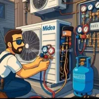 کولر گازی تعمیرات نصب وسرویس