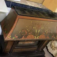 بخاری گازی طرح شومینه