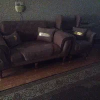 مبل راحتی چستر۷نفره گوشتی با پد سالم و شیک خاص