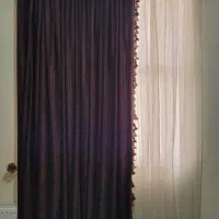 پرده حریر و والان مخمل