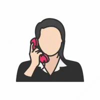 ویزیتور تلفنی خانم