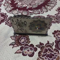 ساعت رومیزی چوبی