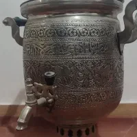 سماور قدیمی قلم کاری کار دست