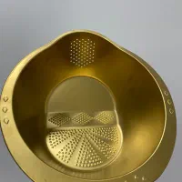 سبد آبکش برنج طلایی شیک