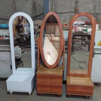 آینه و کنسول چوبی