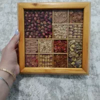 تابلو طرح گیاه و دمنوش