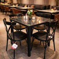 میز و صندلی کافه رستورانی کد 8082 تیکاند محمد خان