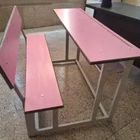 نیمکت پشت دار سه نفره
