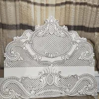 تخت خواب دو نفره سفید