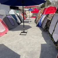 لمینت ۱۳۰ چادر مسافرتی سایبان برزنت چتر مدل شاد