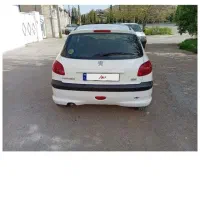 پژو ۲۰۶ سفید تیپ ۳ مدل۹۹  کارکرد۶۹۰۰۰