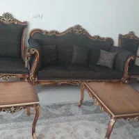 فروش مبل  ۹ نفره و میز نهارخوری ۶ نفره