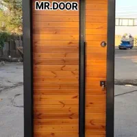 درب ضد سرقت چوب ضدآب درب ضد سرقت،کد 0012