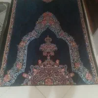 تیکه فرشی سورمه ای یک و نیم در یک و نیم متره