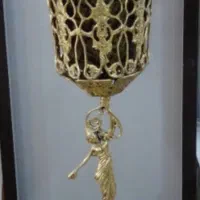 سطل زباله برنز