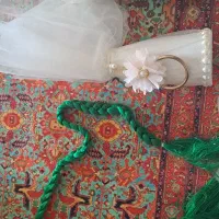 فروش شنل و قند عروس و ابریشم سبز