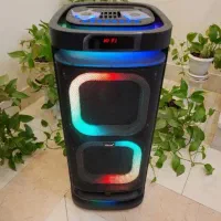 اسپیکر شارژی+برقی+ اتصال باتری ماشین 90سانتی zqs