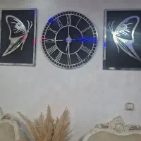 ساعت ۳تیکه پازلی پروانه