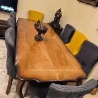میزنهارخوری8نفره تمام چوب راش