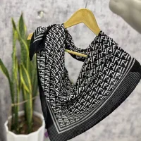 روسری نخی اسکالر اعلا سایز ۱۰۰ ( روسری دل‌آرا )