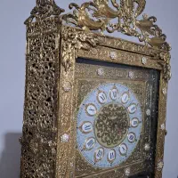 ساعت ایستاده برنز