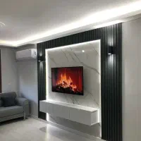 TV WALLمدرن وشیک|میز تلویزیون|کرج, کمالشهر|دیوار
