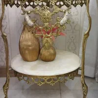 میز کنار سالنی برنز