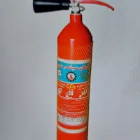 ۶ عدد کپسول آتش نشانی پودری co2 نو و آکبند
