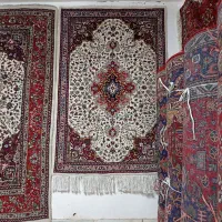 تک زرع ونیم(نو) دستباف کرمان قلم بافت درجه1