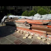خریدار تیرآهن و ضایعات .برشکاری و تخریب ساختمان|عمده‌فروشی|کرج, کوی کارمندان جنوبی|دیوار