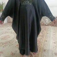 عبا مشکی محرمی ،جنس ساتن براق،شیک و مناسب محرم