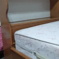 تخت خواب یک نفره چوبی