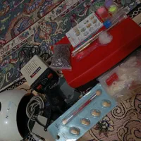 وسایل کاشت ناخن همراه با 52عددلاک ژل