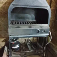 منقل گازی استیل 12شعله