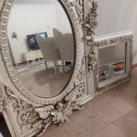 دو تا اینه چوب گردو اصل