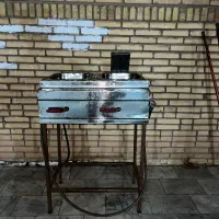 سرخکن دو لگن گازی