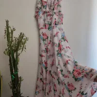 لباس مجلسی حریر آستردار سایز ۳۶ و ۳۸ و ۴۰