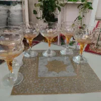 6 عدد جام شربت خوری