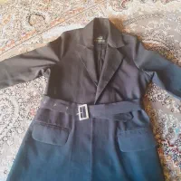 مانتو کتی مشکی نو