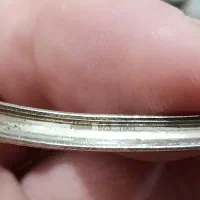 شش عدد النگوی سایز 4 نقره عیار 925 نو