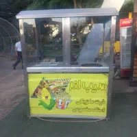 تابلو مغازه فر ساندویچی و ذرت