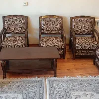مبل استیل ۹ نفره وناهار خوری ۸نفره