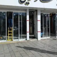 کارخانه فروش درب های شیشه ی برقی لابل مدل ps757