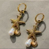 گردنبند و گوشواره ساحلی